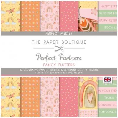 The Paper Boutique Fancy Flutters Designpapiere - Decorative Paper